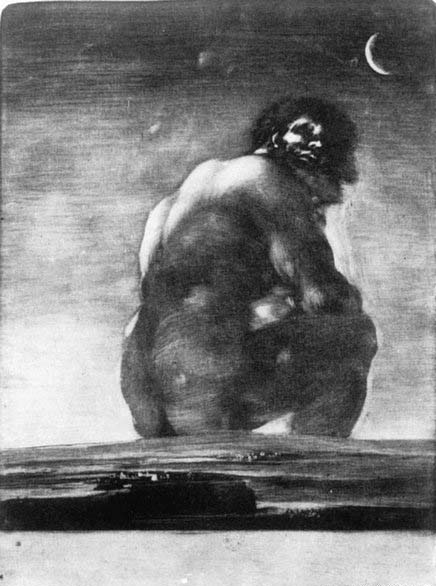 Francisco de goya y Lucientes The Colossus